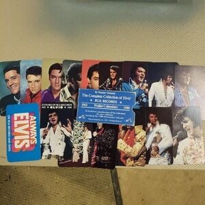 Elvis RCA Records 1963-1980 Boxed Collection Wallet Calendars Cards